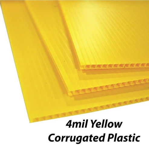 2'x2' Corrugated Plastic Yard Sign Blank