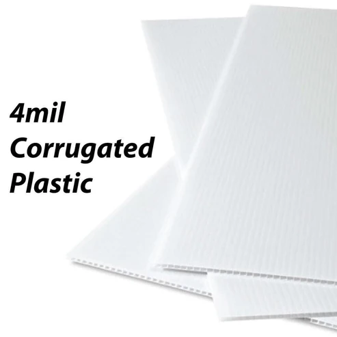 2'x2' Corrugated Plastic Yard Sign Blank