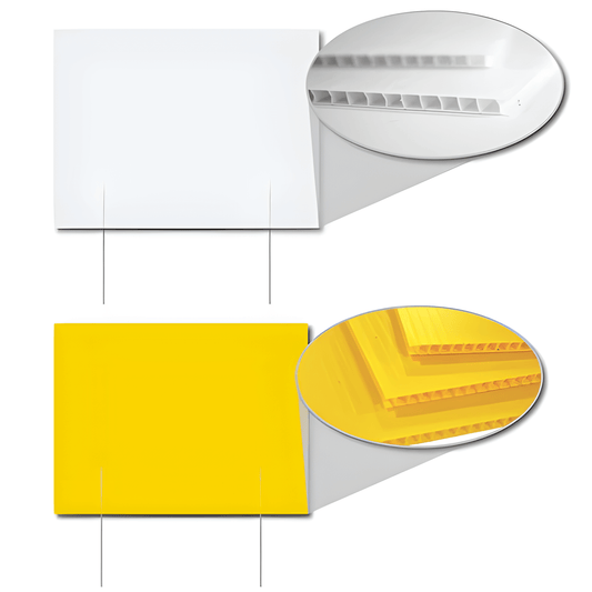 18" x 24" Corrugated Plastic Yard Sign Blank