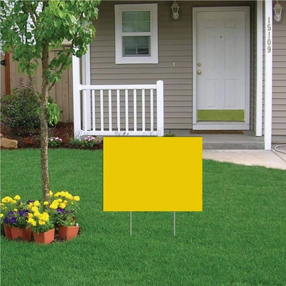 18" x 24" Corrugated Plastic Yard Sign Blank