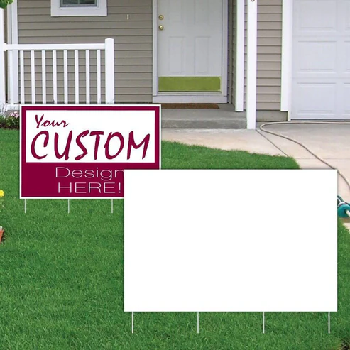 2'x3' Corrugated Plastic Yard Sign Blank