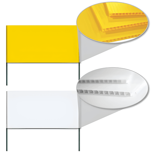 4'x8' Corrugated Plastic Yard Sign Blank