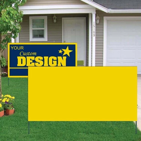 4'x8' Corrugated Plastic Yard Sign Blank